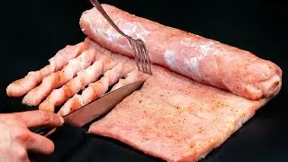 Мало кто знает секрет приготовления лучшего мясного рулета для пасхального стола!