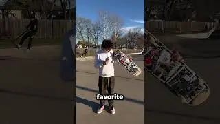 Interviewing local skaters