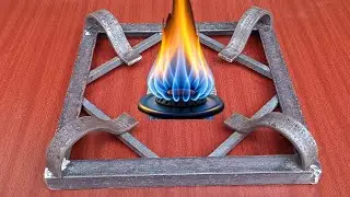 DIY Angle iron Fabrication To GAS STOVE 2025 / Unbelievable Projects For Angle iron Frame Making