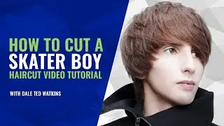 HOW TO CUT A SKATER BOY HAIRCUT VIDEO TUTORIAL