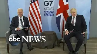 Biden meets with British PM Johnson ahead of G-7 summit l GMA