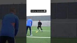 Drill for Defenders #soccer #football #fussball