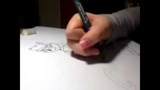 Me Drawing Sly Cooper