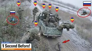 Российский FPV-дрон атаковал украинскую военную технику на кадрах с передовой.