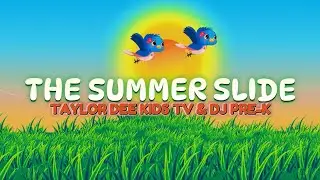 The Summer Slide | Lyric Video | DJ Pre-K | Back to School Songs | Brain Break Songs