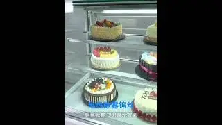 Cake cabinet right Angle refrigerated display cabinet fruit cooked food dessert fresh keeping cabine