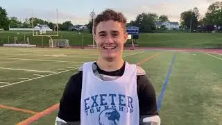 Exeter lacrosse star and VMI commit Ty Yonas