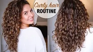 CURLY HAIR ROUTINE / CG METHODE 🙅🏽‍♀️ | Paulien Tilstra