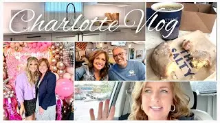 CHARLOTTE NC TRAVEL VLOG:  Trip thru IKEA & Bailey Upchurch Makeup Class