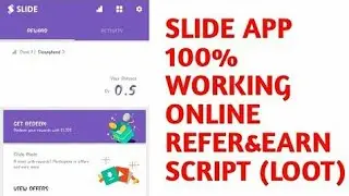 ( Not Working Now ) Online Slide Refer Script 100% Working .....