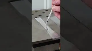 Metal vs. Metal - Aluminium/Gallium #aluminium #gallium #weldingwednesday #materialtesting