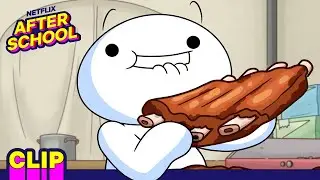 Killer Ribs from Outer Space! 💀🍖👽 | Oddballs | Netflix After School