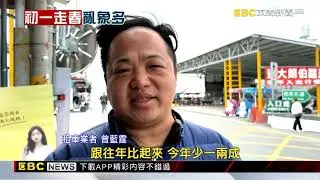 伯朗大道走春人多！ 違規開車進入最高罰1800元@newsebc