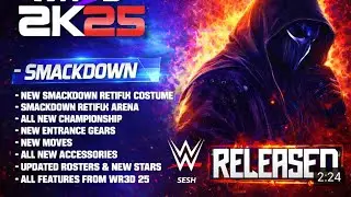 [340] WR3D 2K25 CRISTMAS RELEASED MOD| NEW FEATURES EXTRA NEW MOVE, NEW ARENAS UPDATED ROSTER WR3D