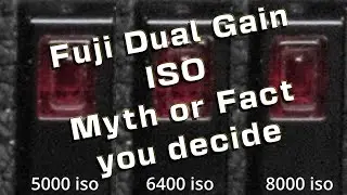 Fuji dual gain iso myth or fact you decide.