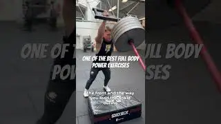 One of the Best Full Body Power exercises #americanfootball #mma #nfl #power