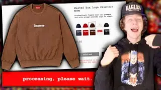 Supreme Box Logos SOLD OUT Instantly! (Live Cop)