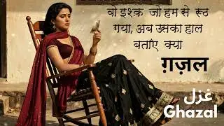 Vo Ishk Jo Humse Rooth Gaye(cover)| soulful Gazal#soulfulmusic #love #hindisong #⃣ @RaagSanhita 