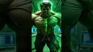 Dr. Bruce Banner Aur Hulk: Gamma Taaqat Se Shehar Ka Nigehbaan&rdquo; 💚⚡#hulk#marvel#avengers