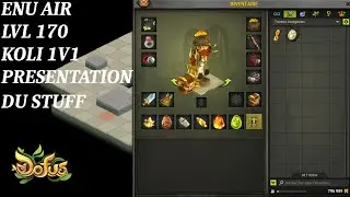 PRESENTATION DU STUFF DE MON SUPER ENU AIR LVL 170