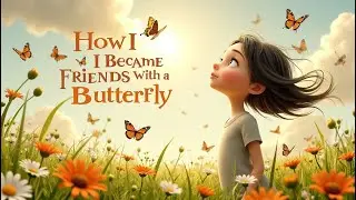 Bedtime stories for toddlers | 🦋 How I Became Friends With a Butterfly | Bedtime stories for Kids🌸