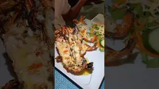 Dinner time🤩 #anguilla #travel #vacation #food #crayfish #seafoodlovers #Caribbean #caribbeanfood