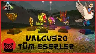 ARK SURVIVAL EVOLVED // VALGUERO TÜM ESER KONUMLARI #arksurvivalevolved #valguero #artifact