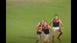 Scott Hodges Port Adelaide Champion shafted by the Adelaide Crows