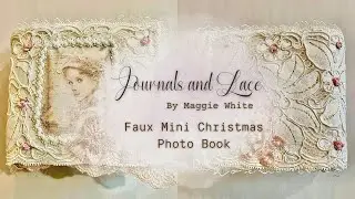 Faux Mini Christmas Photo Book - Project Share