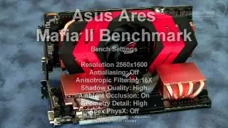 Asus Ares in CrossfireX, Mafia 2 Benchmark (2560 x 1600)
