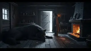 Sie teilte ihr letztes Stück Brot mit einem streunenden Wolf – am nächsten Morgenstanden 100...