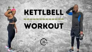 Kettlebell workout [includes Dumbbell Option & Modified Option]