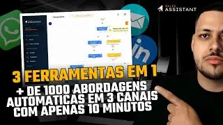 Como Prospectar Empresas no WhatsApp, Email e LinkedIn 100% no Automático com Driva Sales Assistant