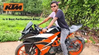 KTM RC 200 2019 | Small Walkaround | Is It Best Performance Bike?🤔 | Exhaust Sound🔥|Review In Tamil.