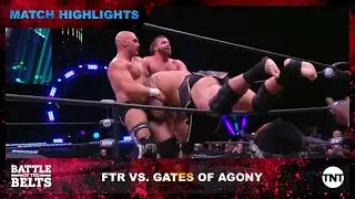 FTR And Gates Of Agony Battle For The ROH Tag Team Championship
