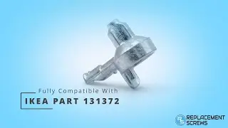 Shelf Support Pins Compatible with IKEA 131372 (BILLY Bookcases)