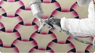 Best Spray painting ideas | spray paint 3d wall design ideas | modern 3d wall spray painting tips