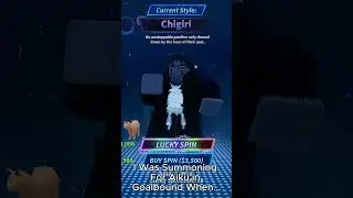 GOKU MOD SPEC IN GOALBOUND?!?!?!?! #bluelock #goalbound