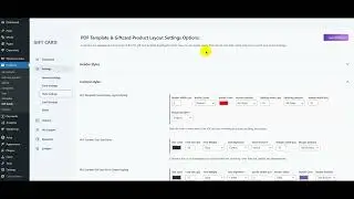 PDF Template Content Body Layout Styling
