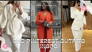 Boss Babe Pinterest Looks for Work🌸Official Outfits