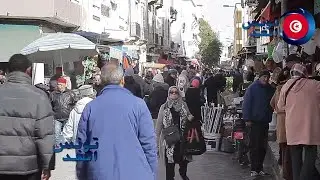 كاميرا القناة تنقلت إلى باب الخضراء، صوت الناس من مرشي البحري