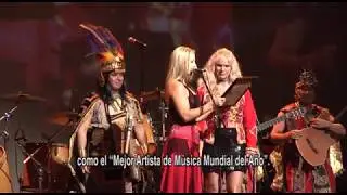INCA SON - GANANDO LOS ANGELES MUSIC AWARD, USA.