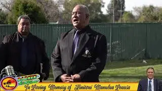 In Loving Memory of Kinitoni Manulua Leausa  Funeral Service & Burial