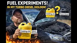 Растительное масло против дизельного топлива в турбированном дизельном Holden Cruze с системой Co...