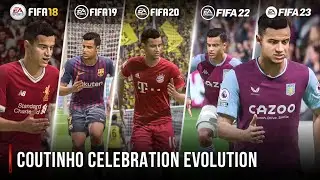 Coutinho Celebration Evolution In FIFA | 18 - 23 | 4K 60FPS