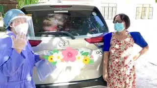 Swab Testing Birthday Prank