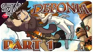 Deponia | The Escape Plan Begins in Kuvaq - Part 1
