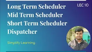 Schedulers and Dispatcher | Long, Mid, Short Term Scheduler | Operating System | With GATE questions