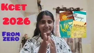 Kcet 2026 preperation from zero #study #Kannada#motivation#12th#kcet#Neet#jee#physics#NCERT