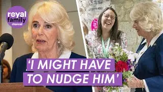 Queen Camilla Jokes About Ousting King From Garden Museum Patronage